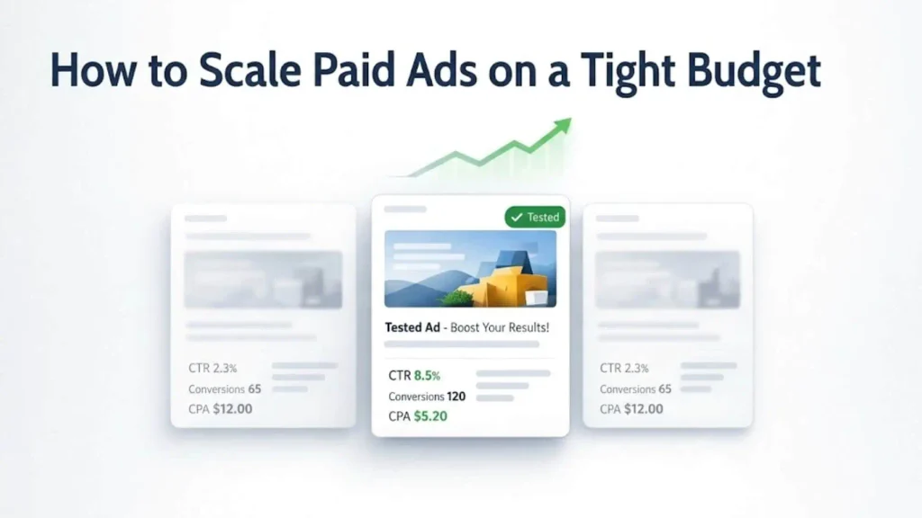 How to Scale Paid Ads on a Tight Budget